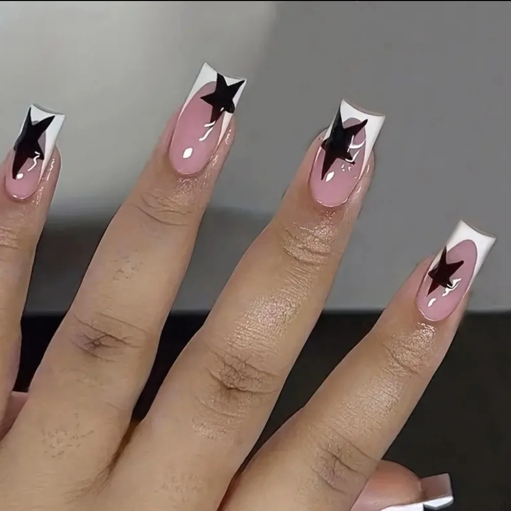 24 Pieces Fake Press On Nails